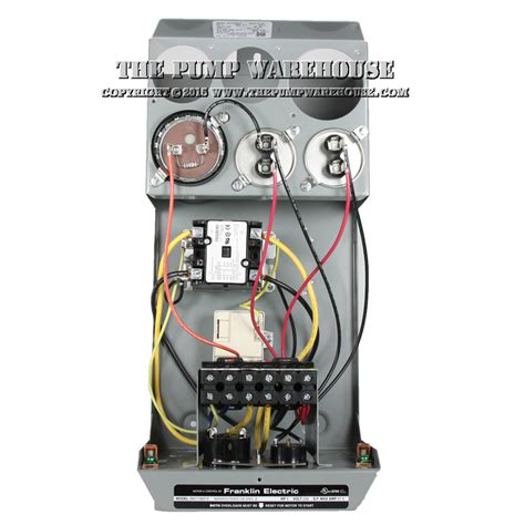 franklin electric 5 hp deluxe control box|franklin 5 hp 230v control box.